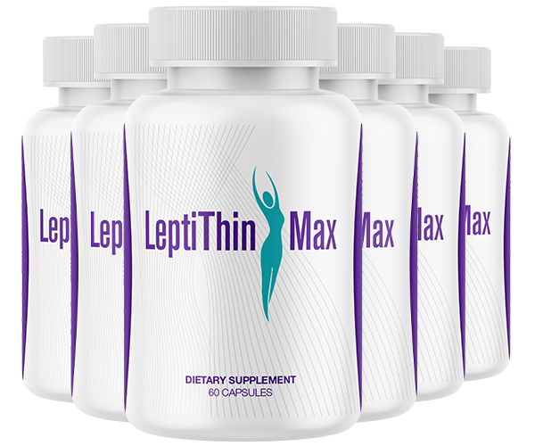 Six bottles of LeptiThin Max